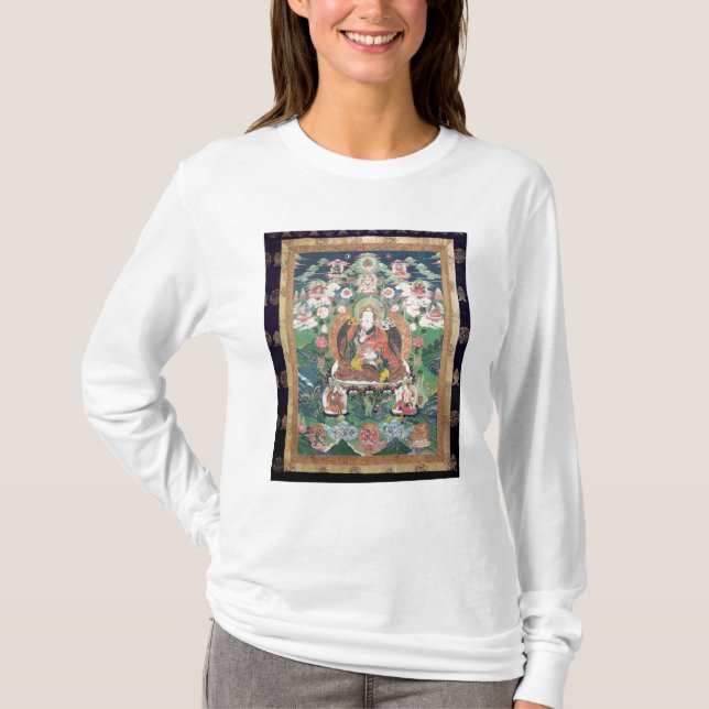 Tanka von Padmasambhava, ANZEIGE c.749 T-Shirt (Vorderseite)