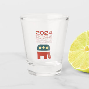 Tankdecke der Republikaner 2024 Schnapsglas