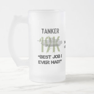 Tanker - Bester Job, den ich je mit Ihrem Text hat Mattglas Bierglas