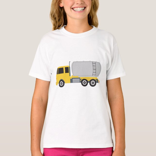 Tanker LKW T-Shirt (Vorderseite)
