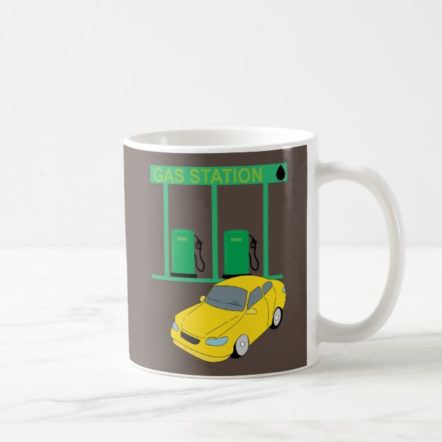 Tankstelle Kaffeetasse (Rechts)