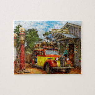 Tankstelle - Neulieferung nach Pie Town 1940