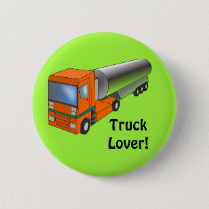 Tankwagen Schwertransporter für Kinder Button