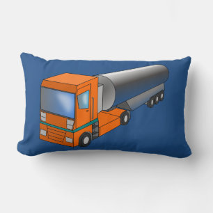 Tankwagen Schwertransporter für Kinder Lendenkissen
