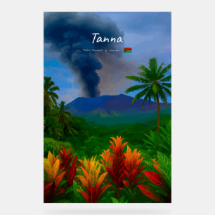 Tanna, Vanuatu - Vue du volcan Mont Yasur