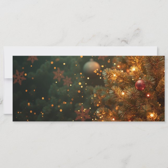 Tanne und Kugeln (Vorderseite)