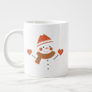 Tannen-Weihnachtstasse – Immergrüne Feiertags-Coco Jumbo-Tasse