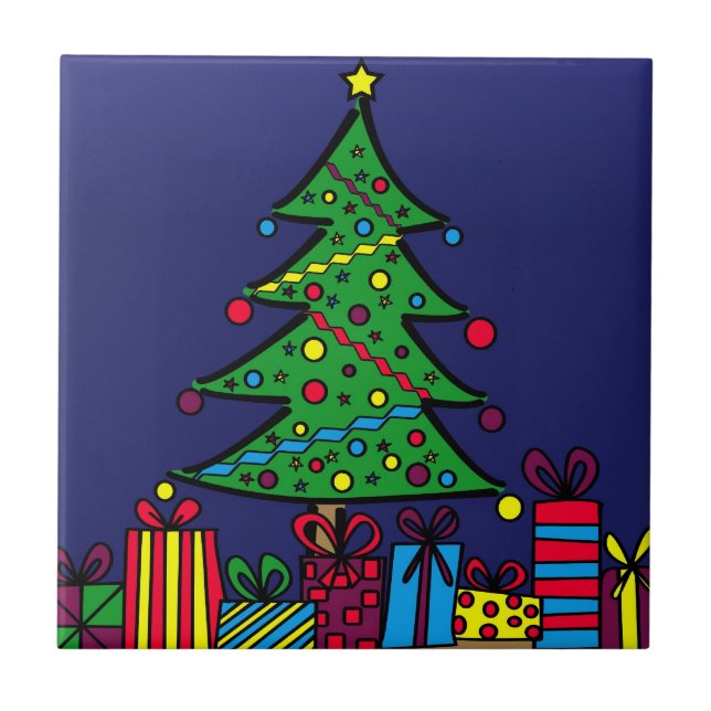 Tannenbaum Fliese (Vorderseite)