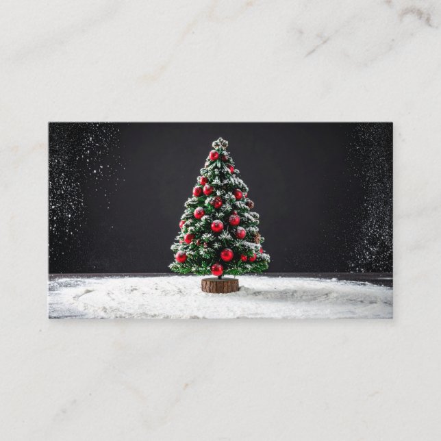 Tannenbaum Platzkarte (Vorderseite)