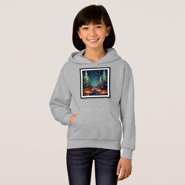 Tannenbaum Radiance Hoodie (Vorne ganz)