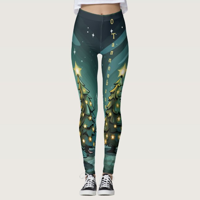 Tannenbaum Radiance Leggings (Vorderseite)