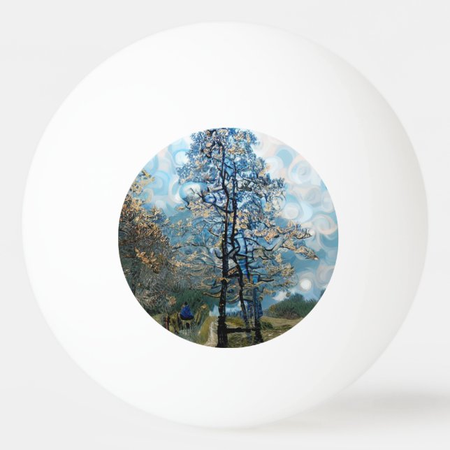 TANNENBAUM TISCHTENNISBALL (Vorderseite)