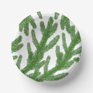 Tannenbaumzweige    pappteller