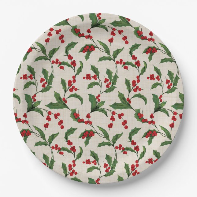Tannenpapierplatte Pappteller (Vorderseite)