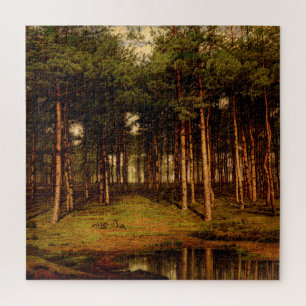 Tannenwald in Putte mit Kaninchen Jean Lamorinière