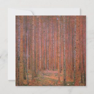 Tannenwald (von Gustav Klimt) Karte