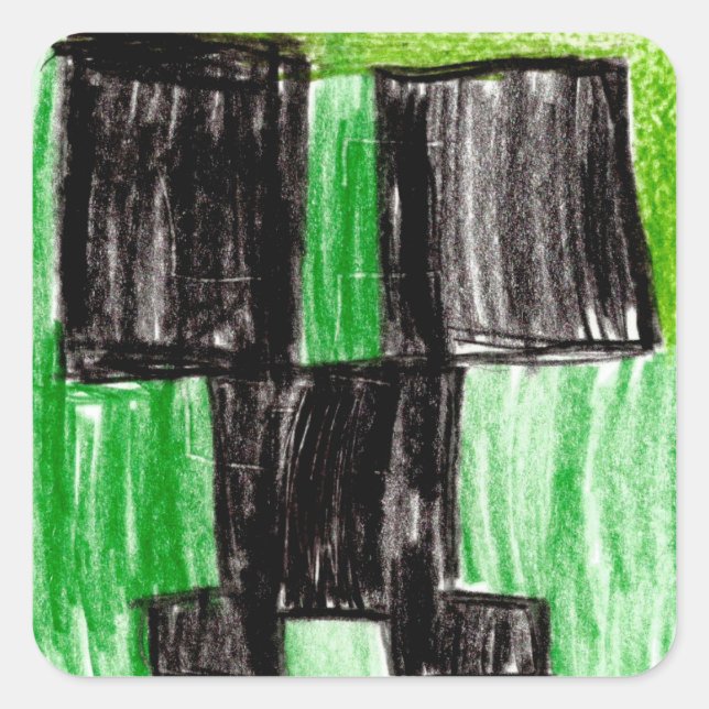 Tanner : Sticker Carré (Devant)