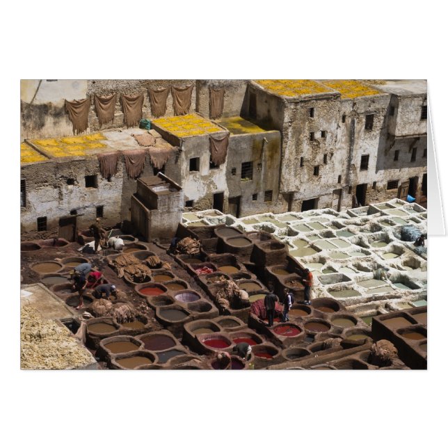 Tannerie Chourara, Fès (Devant horizontal)