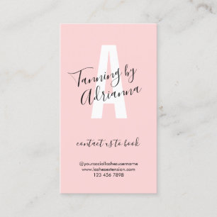 Tanning Aftercare Visitenkarte