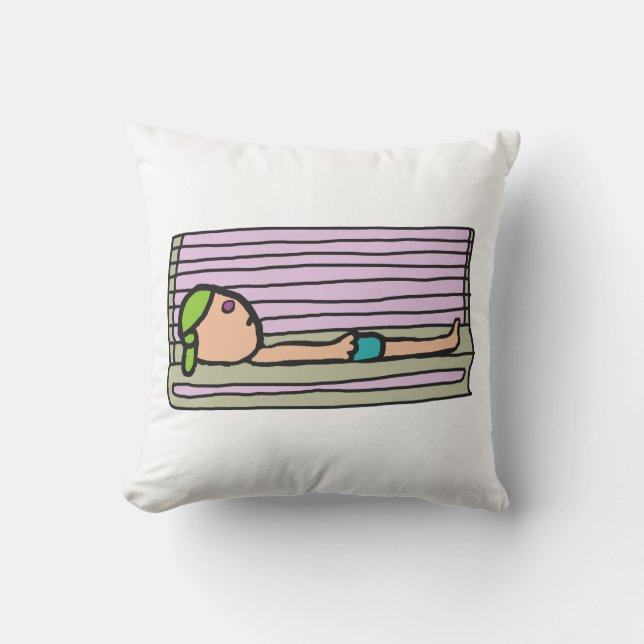 Tanning Bed Kissen (Vorderseite)