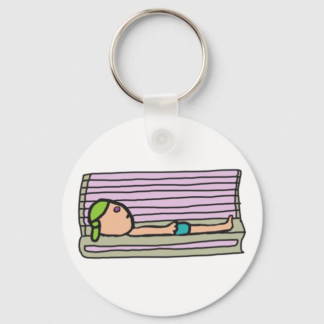 Tanning Bed Schlüsselanhänger (Vorderseite)