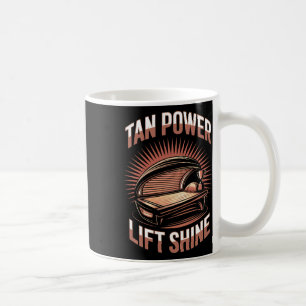 Tanning Bed Tan Power Gym Goers Bodybuilds Men T Kaffeetasse