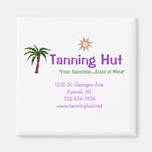 Tanning Hut Magnet # 3