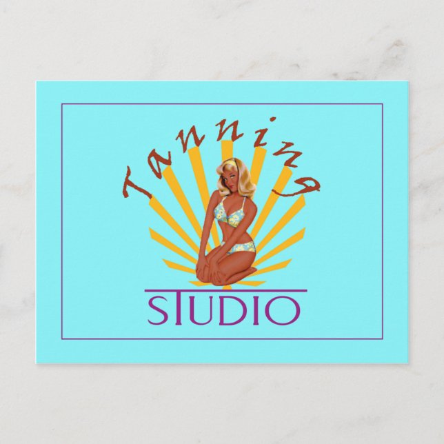 Tanning Studio - Postkarte (Vorderseite)