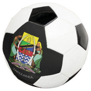 Tansania-Emblem Fußball