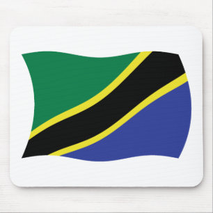 Tansania Flag Mousepad