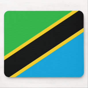 Tansania Flag Mousepad
