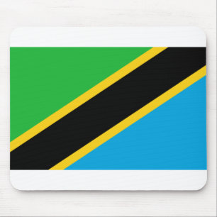 Tansania Flag Mousepad