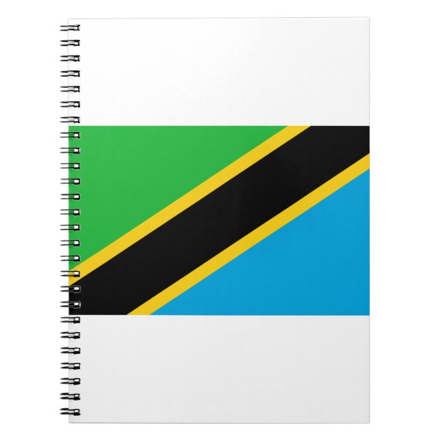 Tansania Flag Notizblock (Vorderseite)