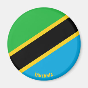 Tansania-Flagge Charmant Patriotisch Magnet