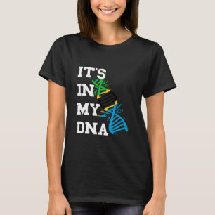 Tansania-Flagge Es ist in meinem DNA-Molekül Tansa T-Shirt
