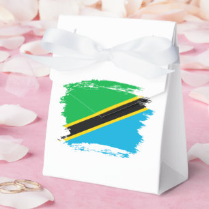 Tansania-Flagge Geschenkschachtel