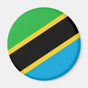 Tansania-Flaggen-Magnet Magnet