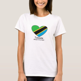 Tansania immer in meiner Herzfrau T-Shirt