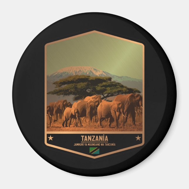 Tansania Magnet (Vorne)