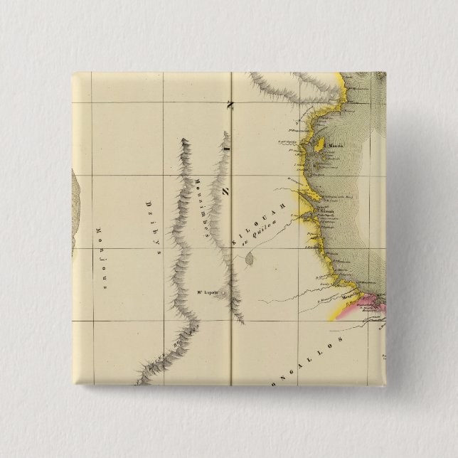 Tansania, Mosambik 43 Button (Vorderseite)