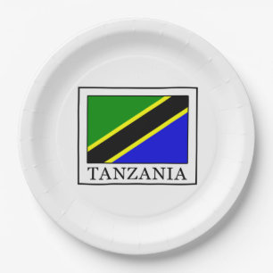 Tansania Pappteller