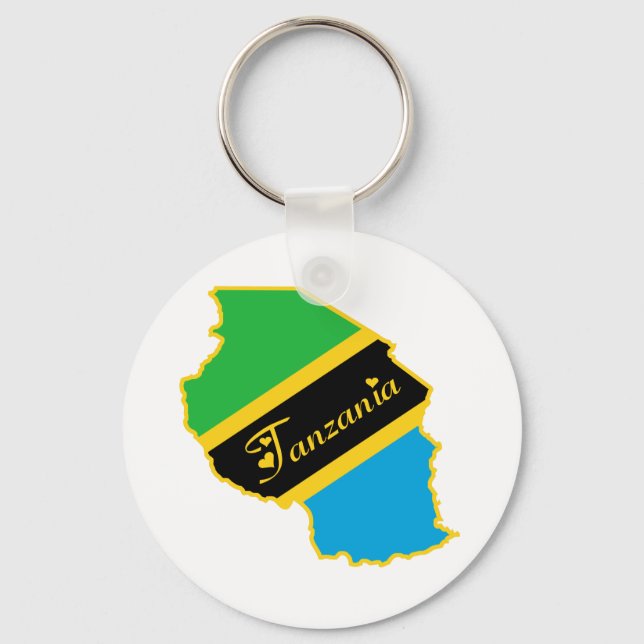 Tansania Schlüsselanhänger (Vorderseite)