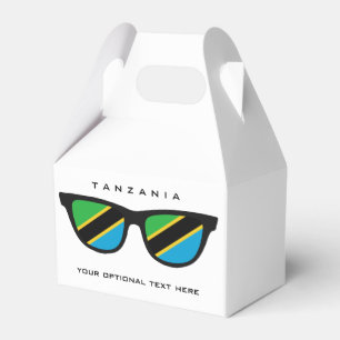 Tansania Shades benutzerdefinierte Text- und Farbf Geschenkschachtel