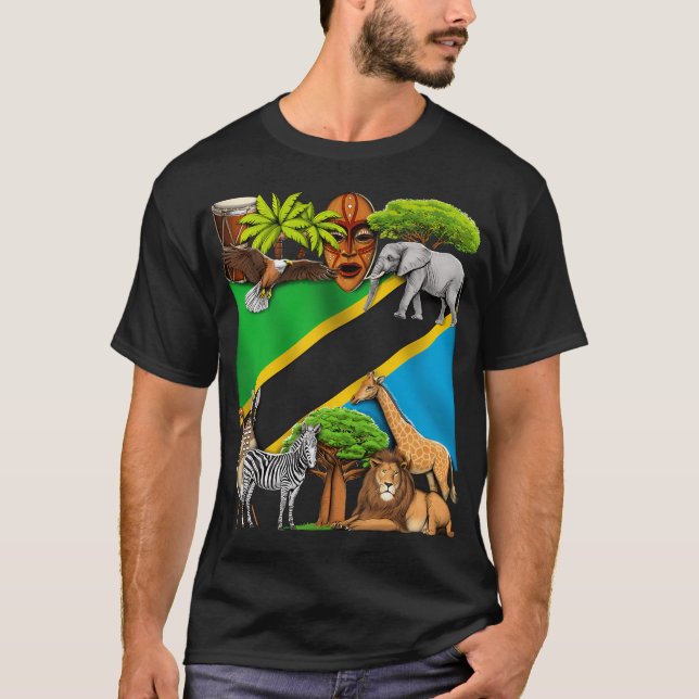 Tansania T-Shirt (Vorderseite)