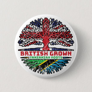 Tansania Tansania Vereinigtes Königreich British T Button