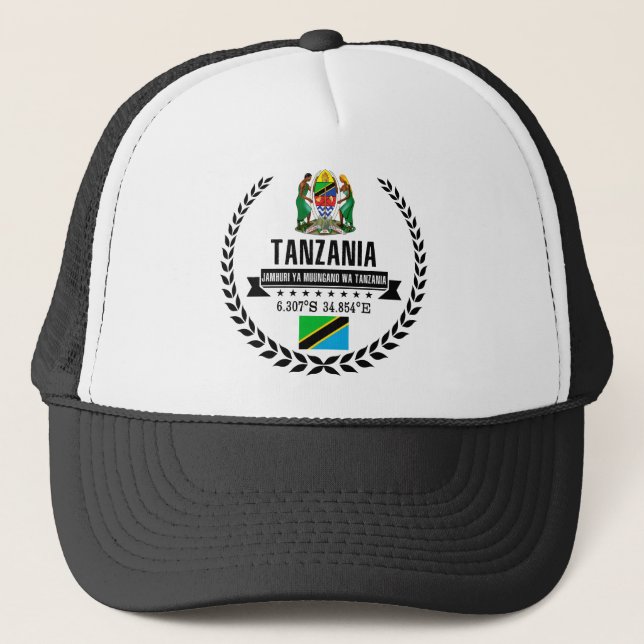 Tansania Truckerkappe (Vorderseite)