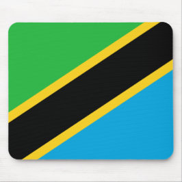 tansanische Flagge Mousepad