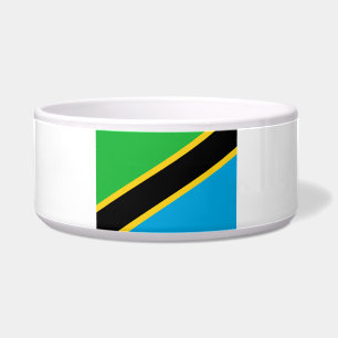 Tansanische Flagge Napf