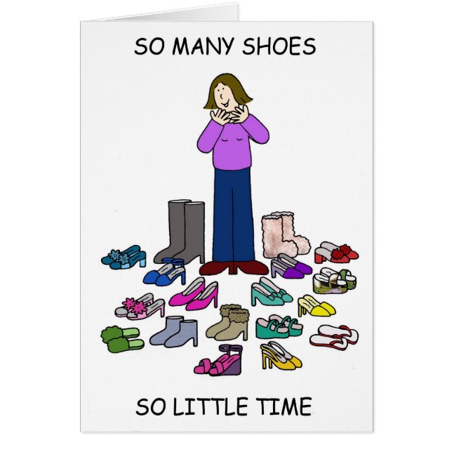 Tant De Chaussures, Si Peu De Temps ! (Devant)