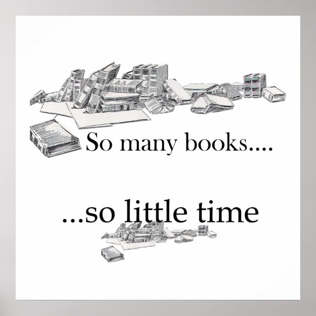Tant De Livres, Si Peu De Poster (Devant)
